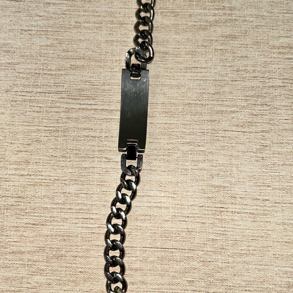 Stainless Steel Cross Bracelet - Picture 4 of 5